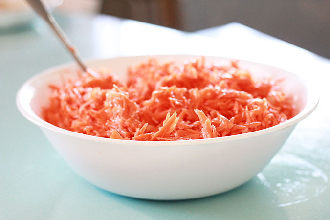 Tropical Carrot Side Dish