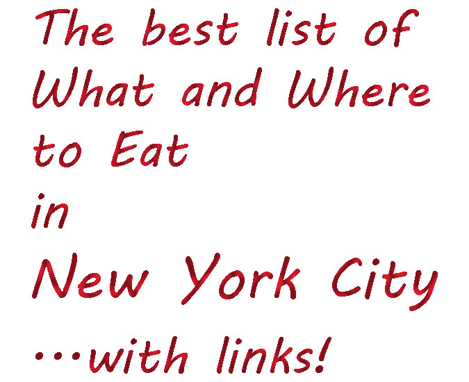 What to Eat in New York City
