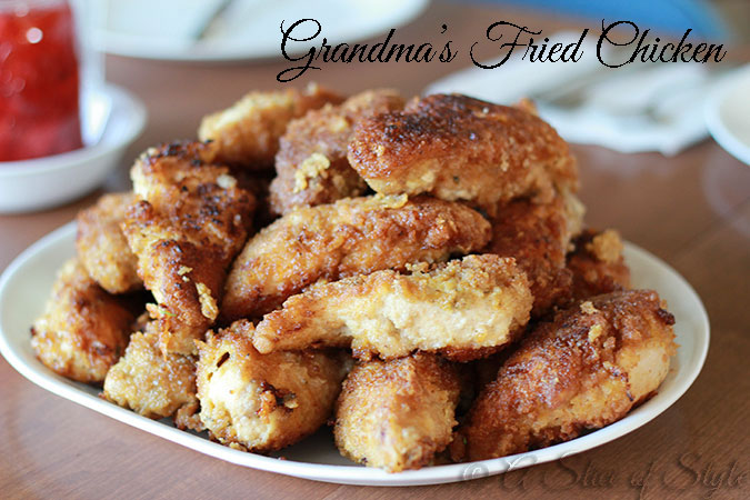 Grandma's Famous Fried Chicken  #yumyum #comegetchusome Comment