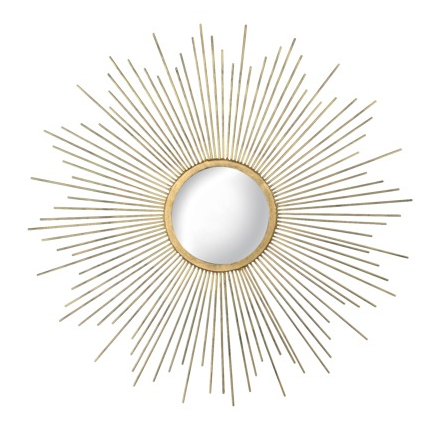 Metal Sunburst Mirror – $34.99