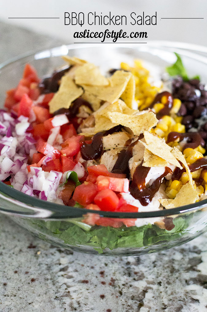 BBQ Chicken Salad