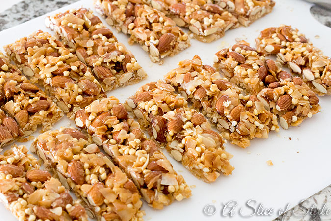 Homemade KIND bars