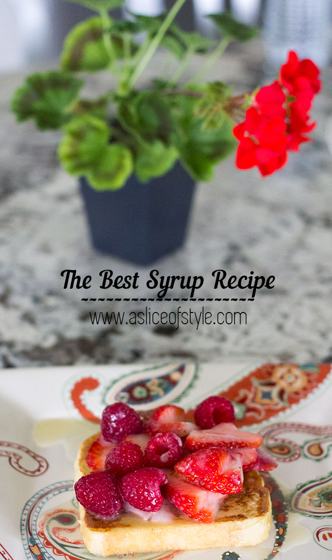 The Best Syrup Recipe