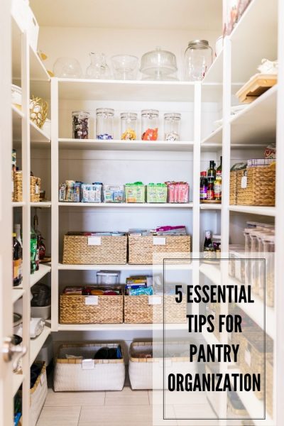 Small Pantry Organization Tips: The Easiest Way to Keep it Organized