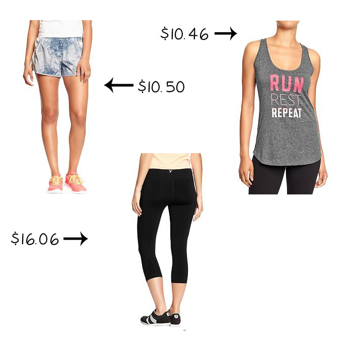 Old Navy 30% off – My FAVORITE workout gear on the cheap!