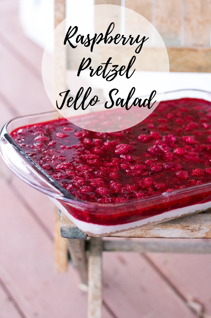 Raspberry Pretzel Jello Salad Recipe