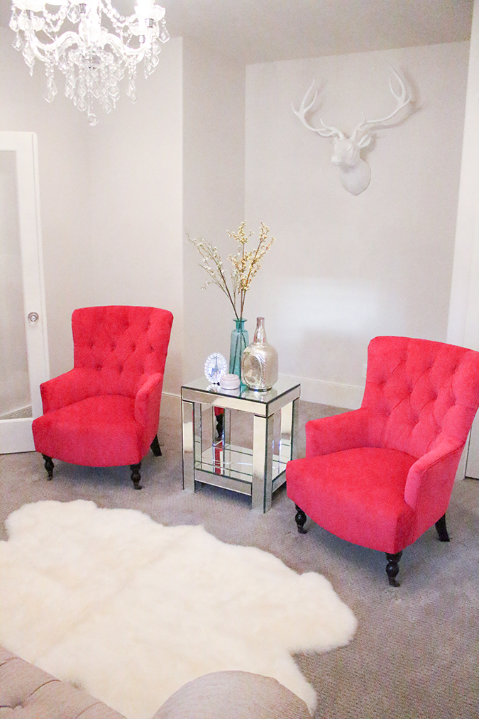 New Fuchsia Chairs in My Living Room!