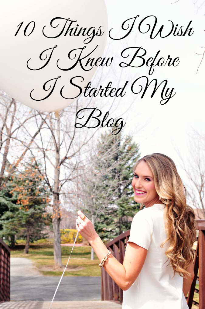 10 Things I Wish I Knew Before I Started My Blog