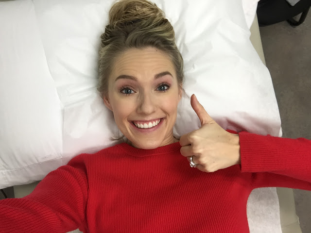 IVF treatment with Neupogen, featured by top Utah lifestyle blog, A Slice of Style: image of a woman with thumbs up