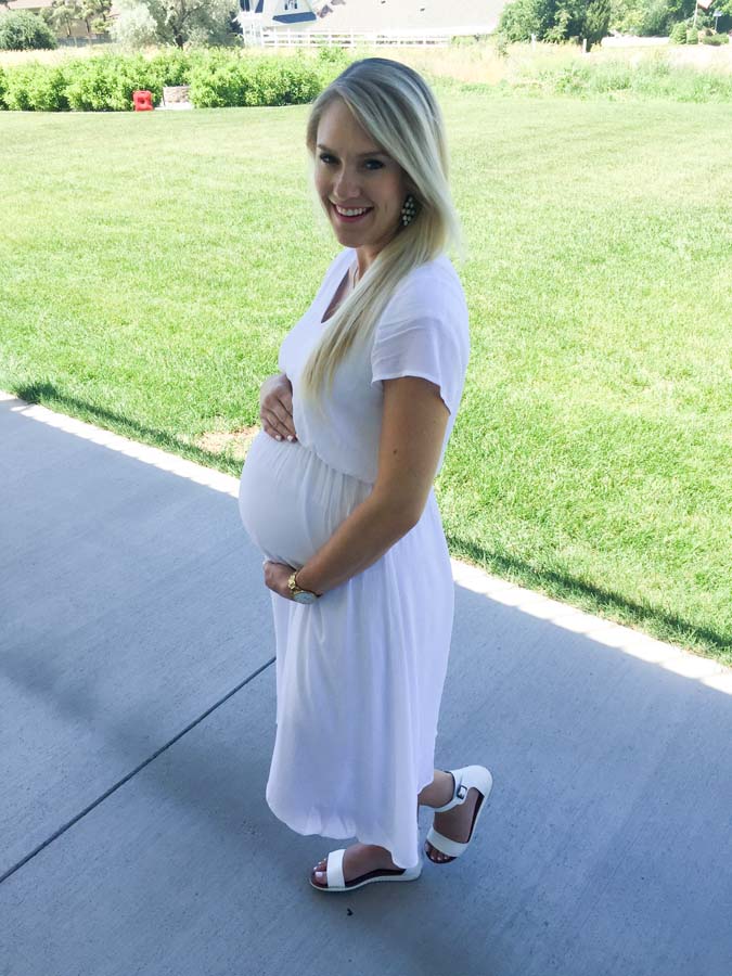 29 Weeks Pregnant with Twins! featured by top US life and style blogger and twins mom, A Slice of Style