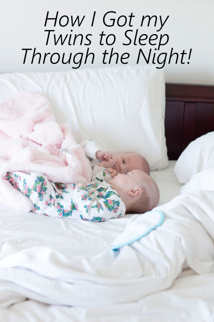 how-i-got-my-twins-to-sleep-through-the-night | How to Get Twins to Sleep Through the Night featured by top Utah lifestyle blog, A Slice of Style