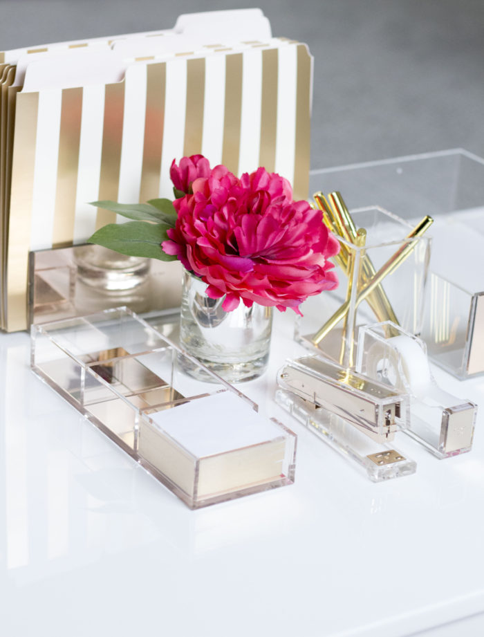 Favorite Things: Gold Office Supplies that are Going to Rock Your World - A  Slice of Style