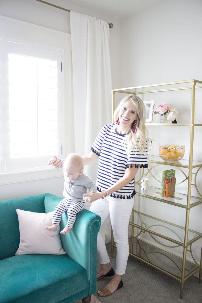 Office Details with kate spade new york! Bright and airy, gold and pretty!