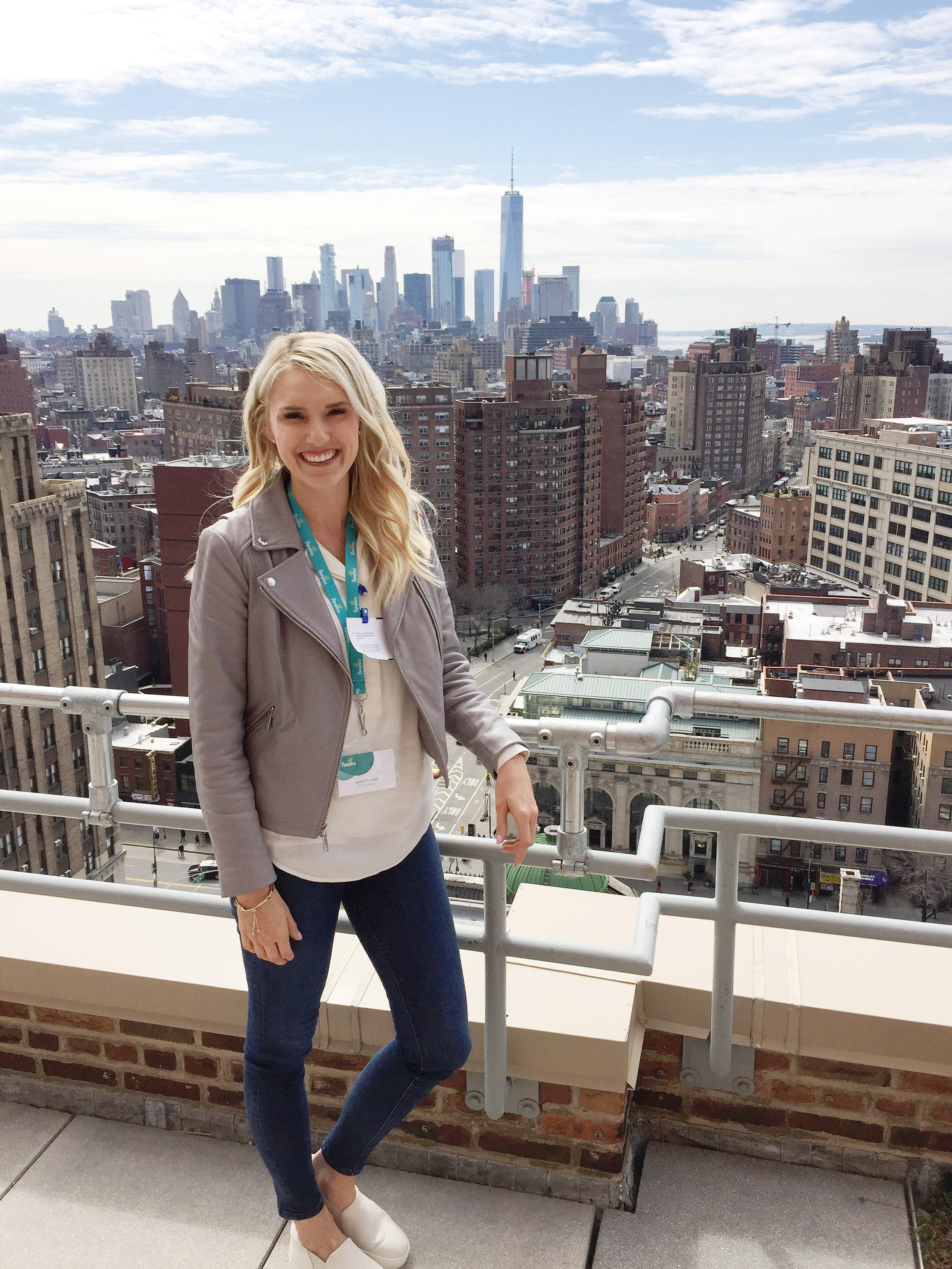 New York City with Pampers!