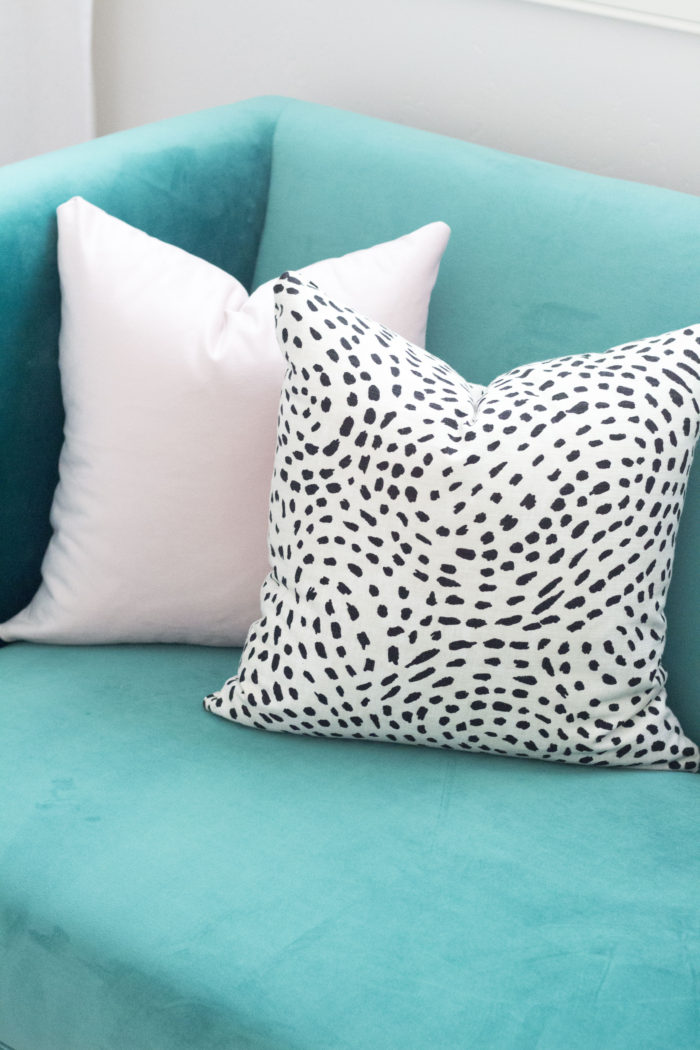 spotted pillow