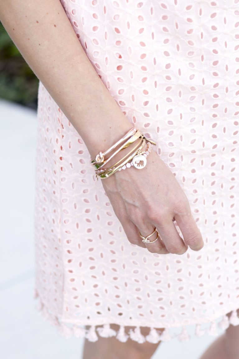 Blush Dress + My Favorite New Sandals! A Slice of Style