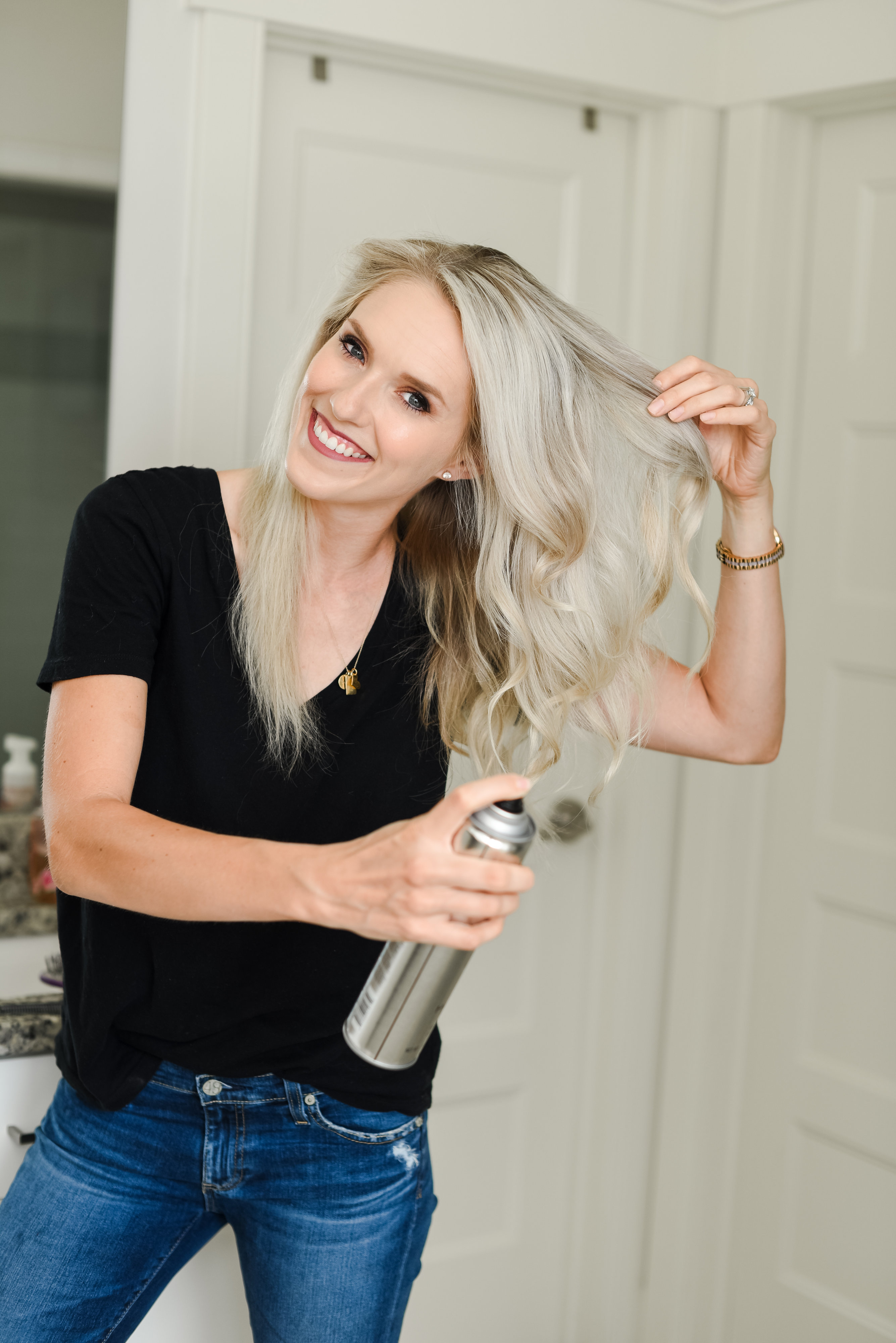 How to Curl Your Long Hair + Add a lot of Body