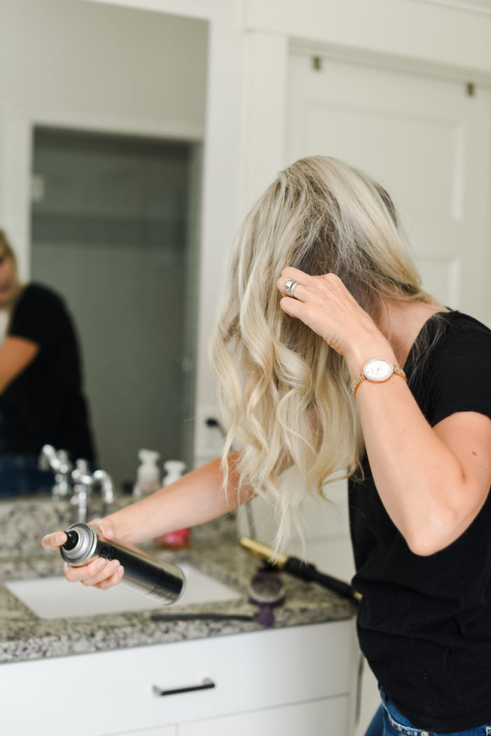 How to Curl Your Long Hair + Add a lot of Body featured by top Utah beauty blog, A Slice of Style