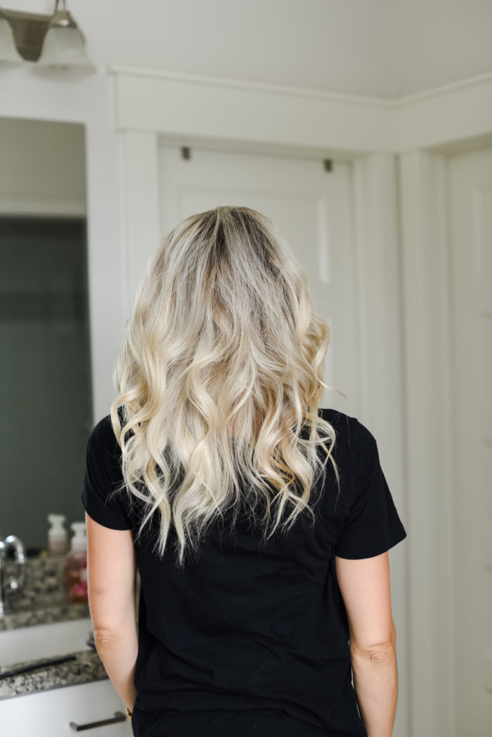 How to Curl Your Long Hair + Add a lot of Body featured by top Utah beauty blog, A Slice of Style