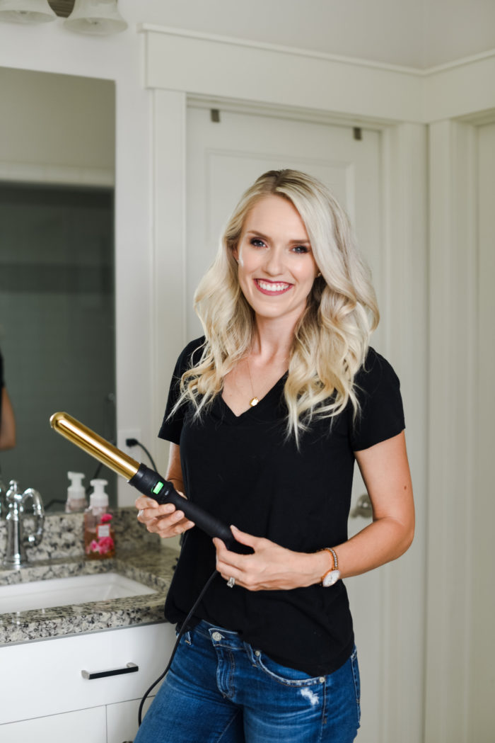 How to Curl Your Long Hair + Add a lot of Body featured by top Utah beauty blog, A Slice of Style