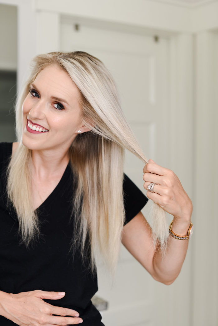 How to Curl Your Long Hair + Add a lot of Body featured by top Utah beauty blog, A Slice of Style