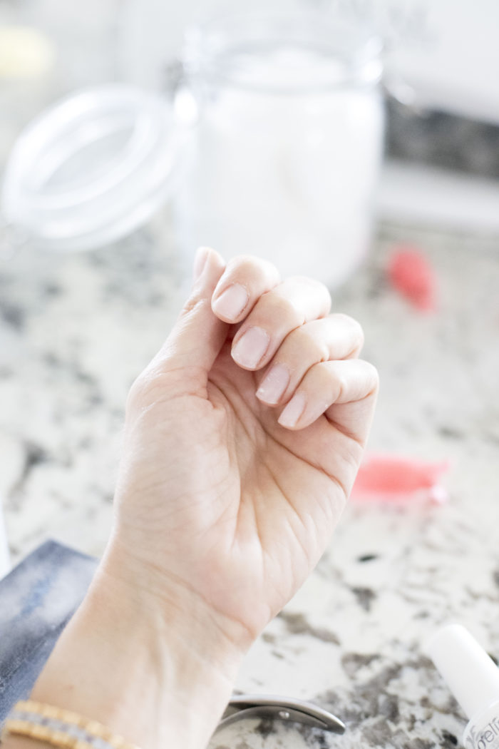 how to do gel nails at home featured by top Utah beauty blog, A Slice of Stylet