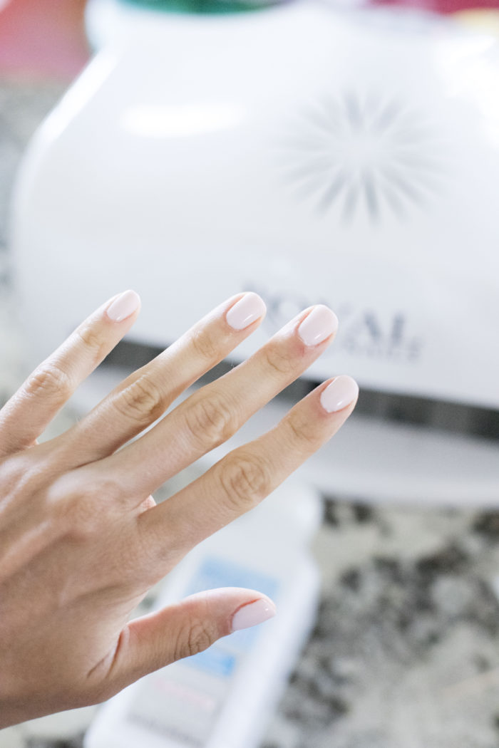 how to do gel nails at home featured by top Utah beauty blog, A Slice of Style