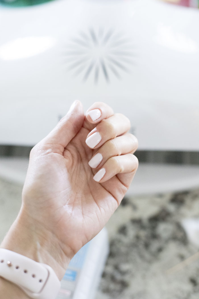 how to do gel nails at home featured by top Utah beauty blog, A Slice of Style