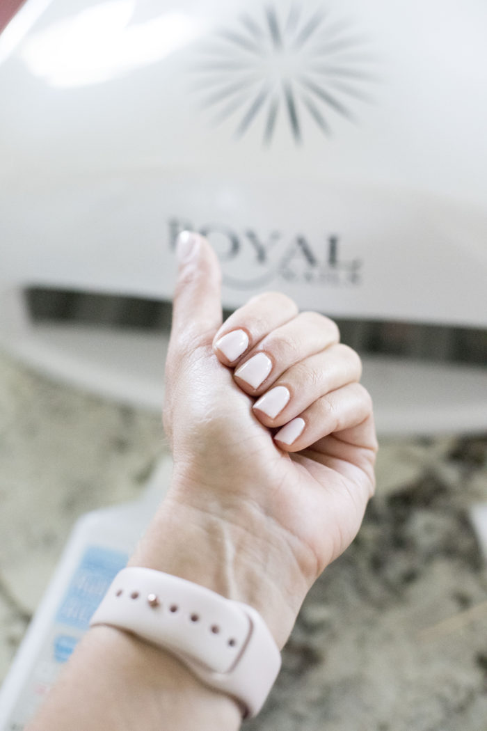 how to do gel nails at home featured by top Utah beauty blog, A Slice of Style