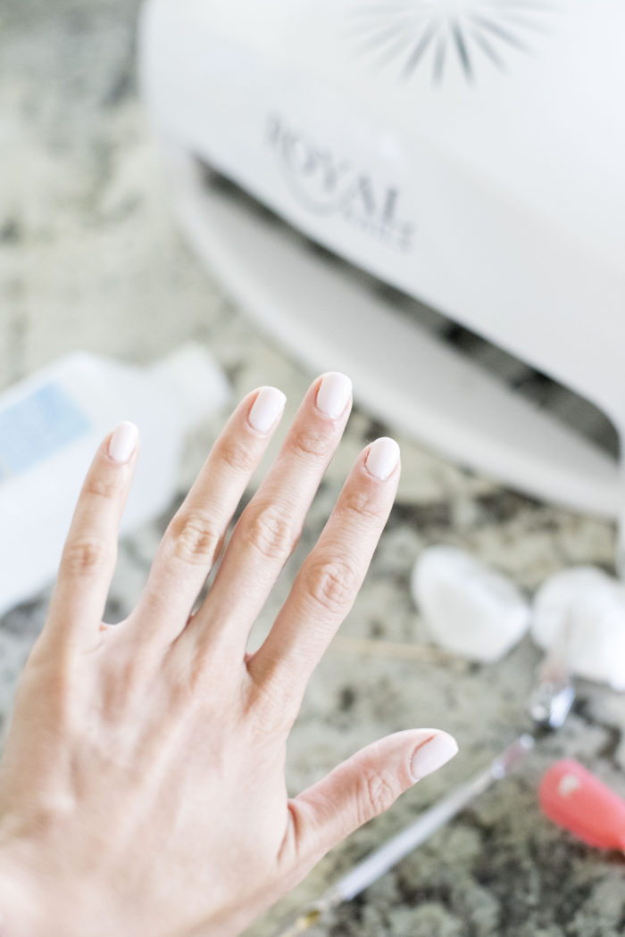 how to do gel nails at home featured by top Utah beauty blog, A Slice of Style