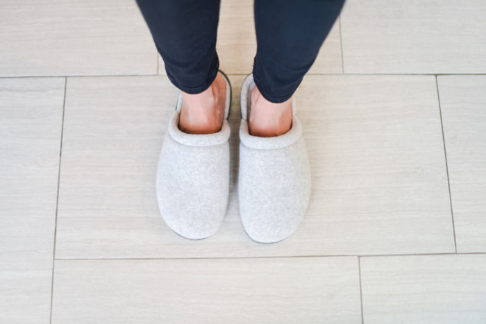 Most comfortable slippers | Apron | Cooking | My Favorite (Easy!) Christmas Cookies Recipe featured by top Utah foodie blog A Slice of Style