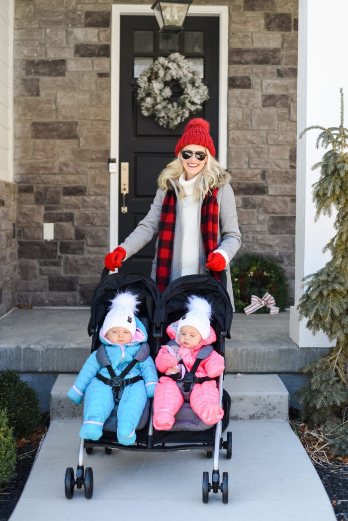 double stroller winter cover