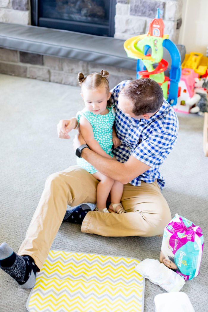 Father's Day Pampers diapers and wipes