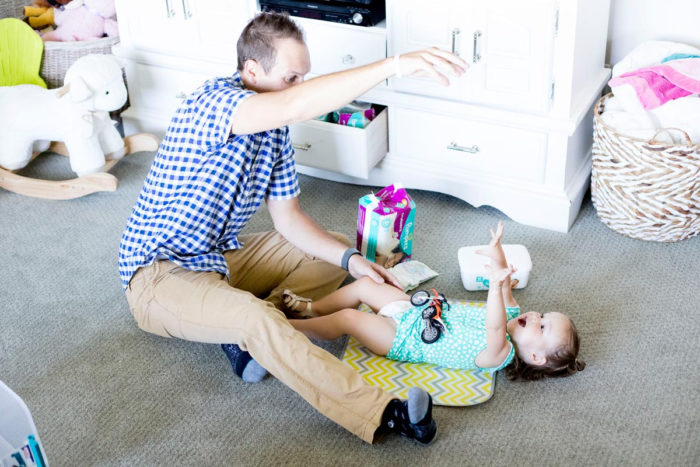 Father's Day Pampers diapers and wipes