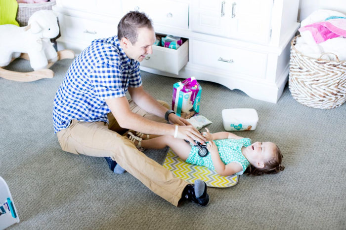 Father's Day Pampers diapers and wipes