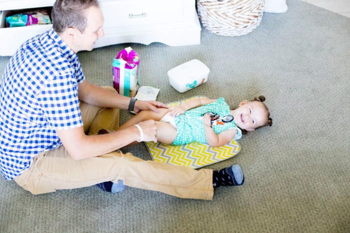 Father's Day Pampers diapers and wipes