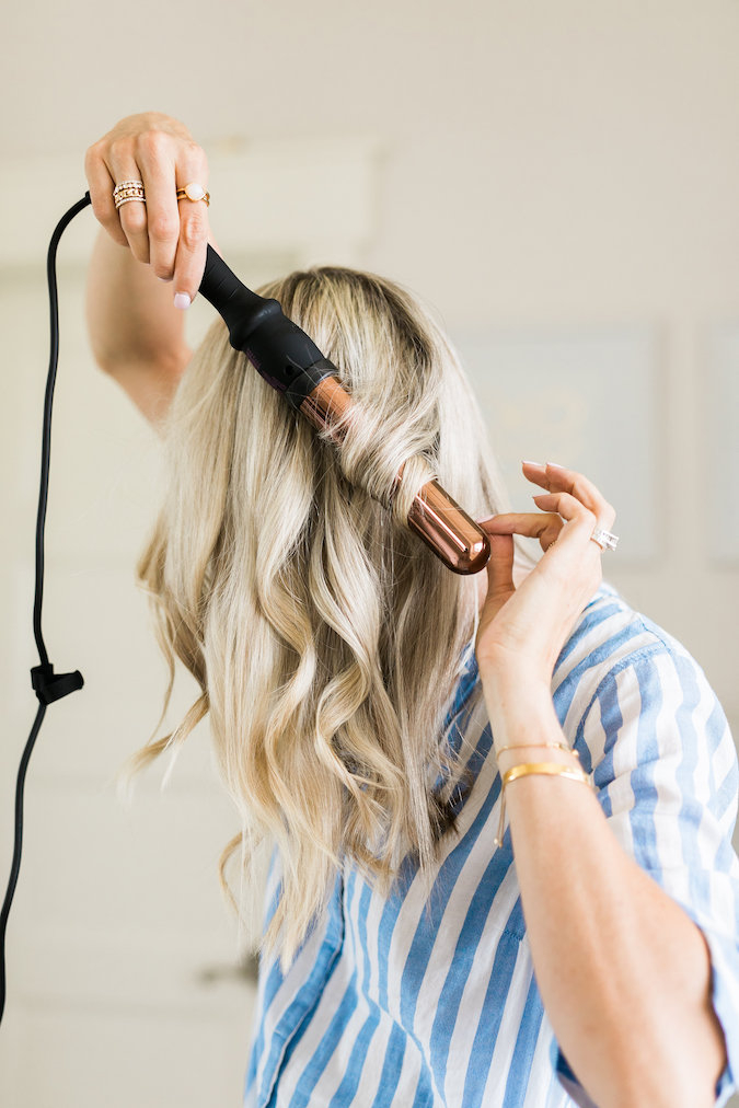 How to Curl Long Hair Quickly | Beauty | A Slice of Style