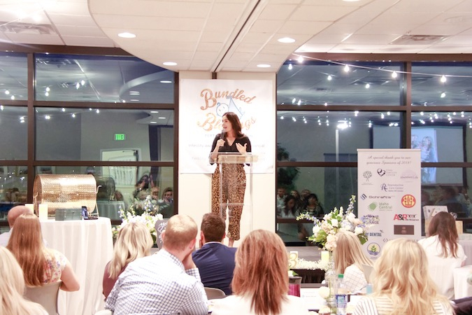  | Bundled Blessings First Annual Utah Fertility Dinner Auction to Support Infertility featured by top Utah life and style blog A Slice of Style