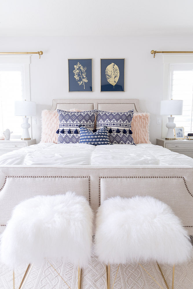 White Master Bedroom Ideas Home Tour A Slice Of Style