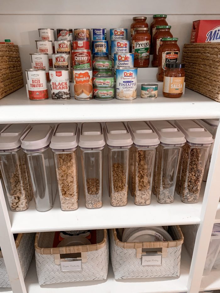 Pantry Organization with The Container Store - The Glamorous Gal