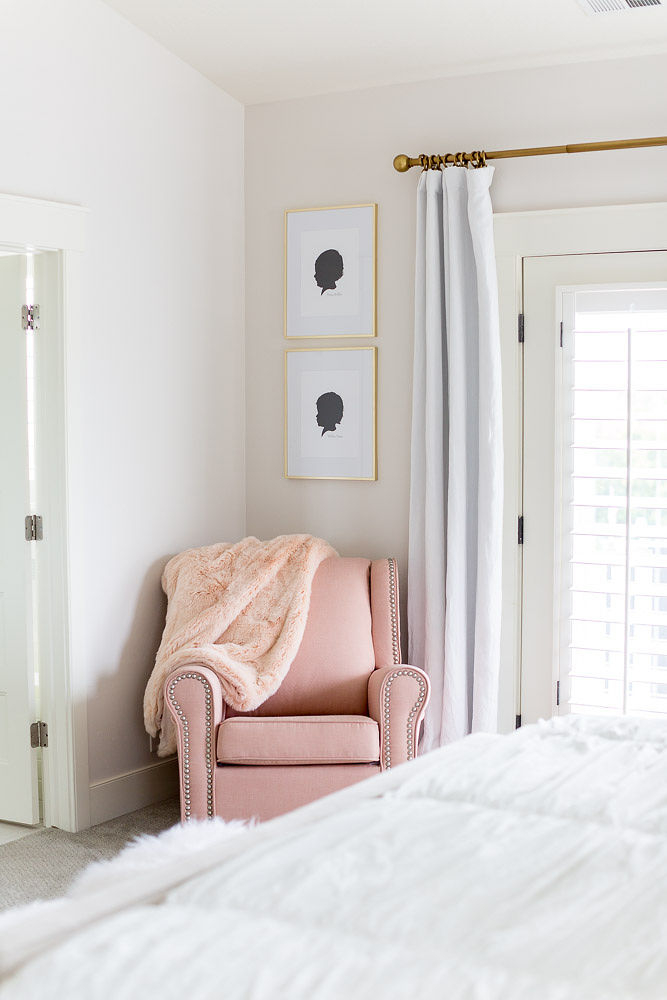 A Fresh White Master Bedroom Reveal! - A Slice of Style