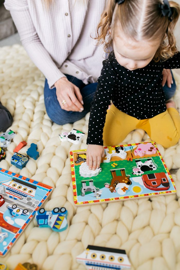 Toys | Mom Life | Blocks | Sand | Painting | Puzzles | Creative Gifts for Kids featured by top Utah lifestyle blog A Slice of Style
