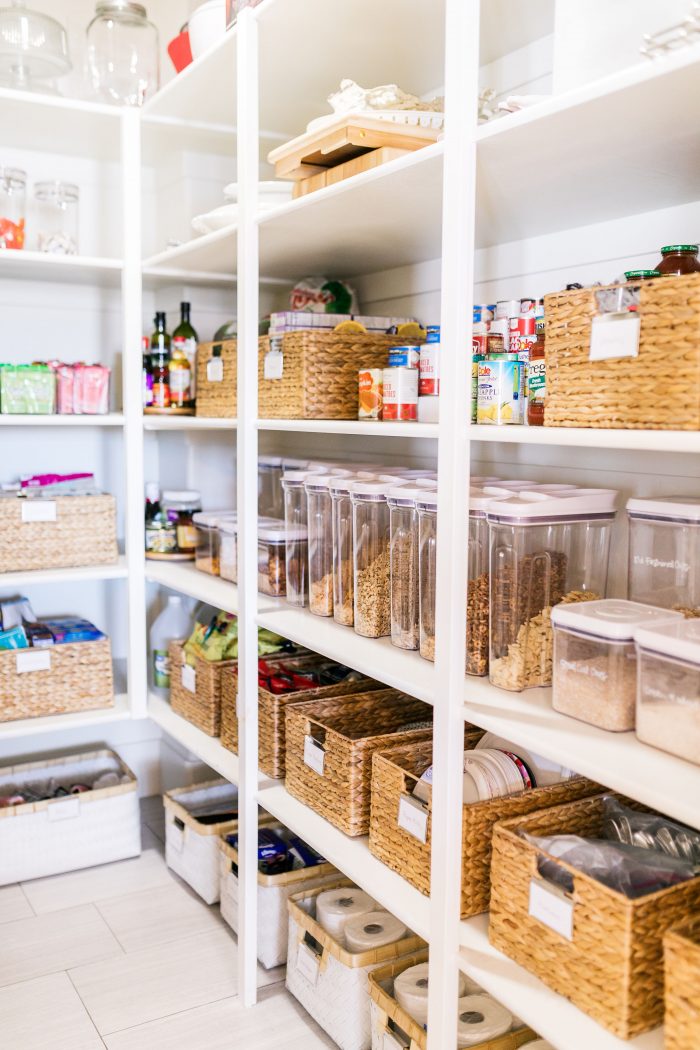 small pantry organization