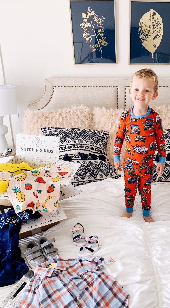 Stitch Fix Kids featured by top US fashion blog A Slice of Style 