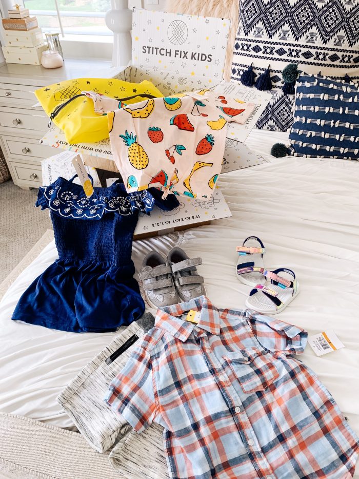 Stitch Fix Kids featured by top US fashion blog A Slice of Style 