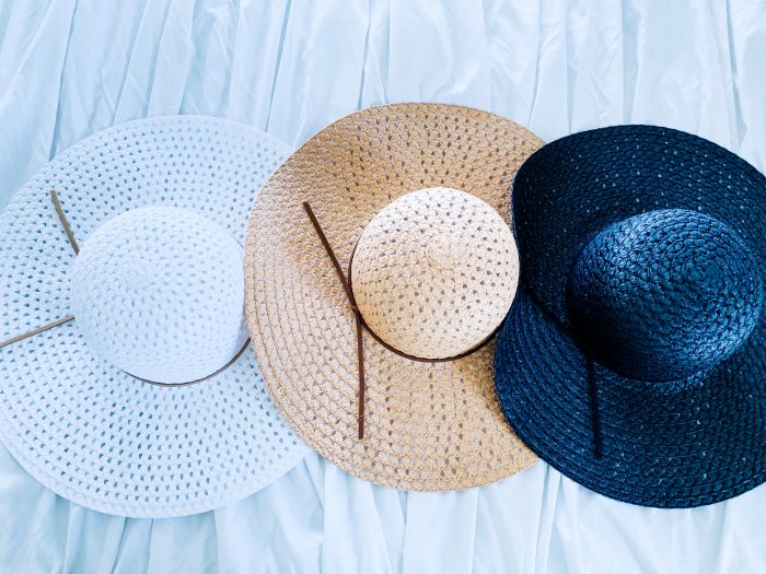 Affordable Walmart fashion favorites featured by top US fashion blog, A Slice of Style: image of Time and Tru sunhats available at Walmart