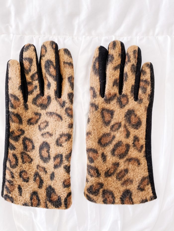Walmart Fashion Favorites for November featured by top US fashion blog, A Slice of Style: leopard gloves