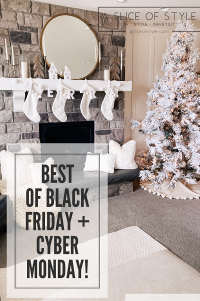The Best Black Friday and Cyber Monday Sales featured by top US life and style blog, A Slice of Style