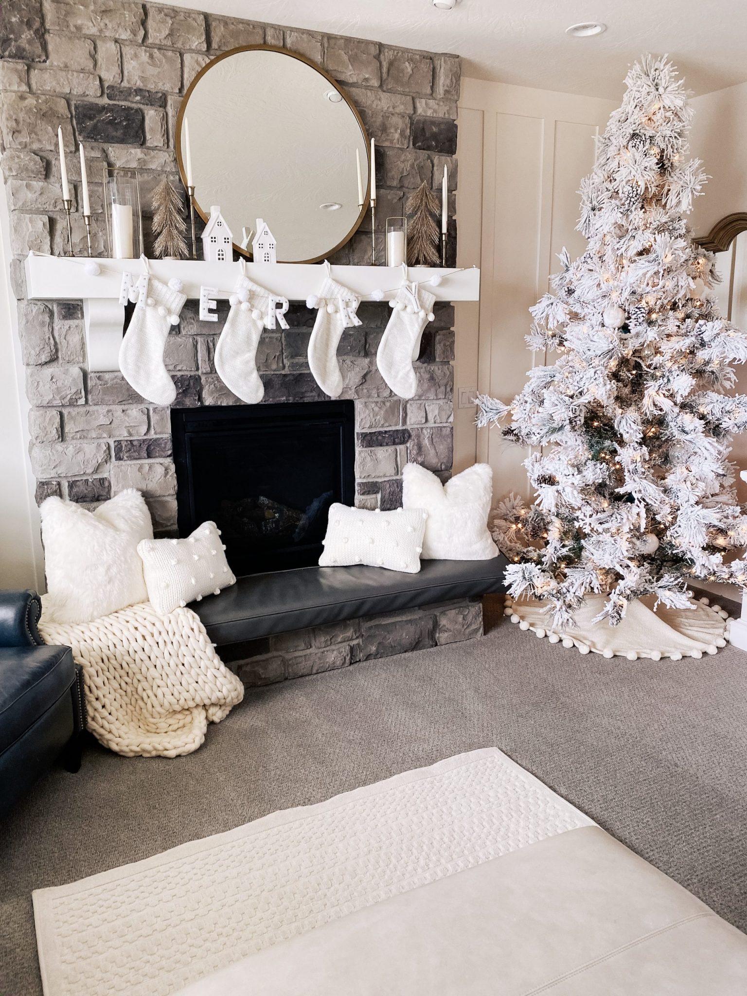 White Christams Home Decor | lifestyle | A Slice of Style