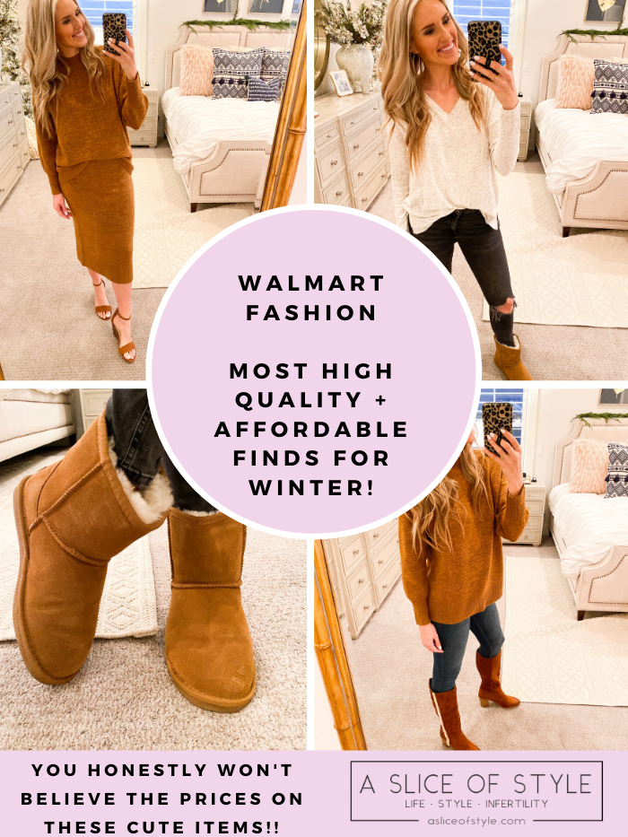 Winter Essentials from Walmart Fashion! - A Slice of Style